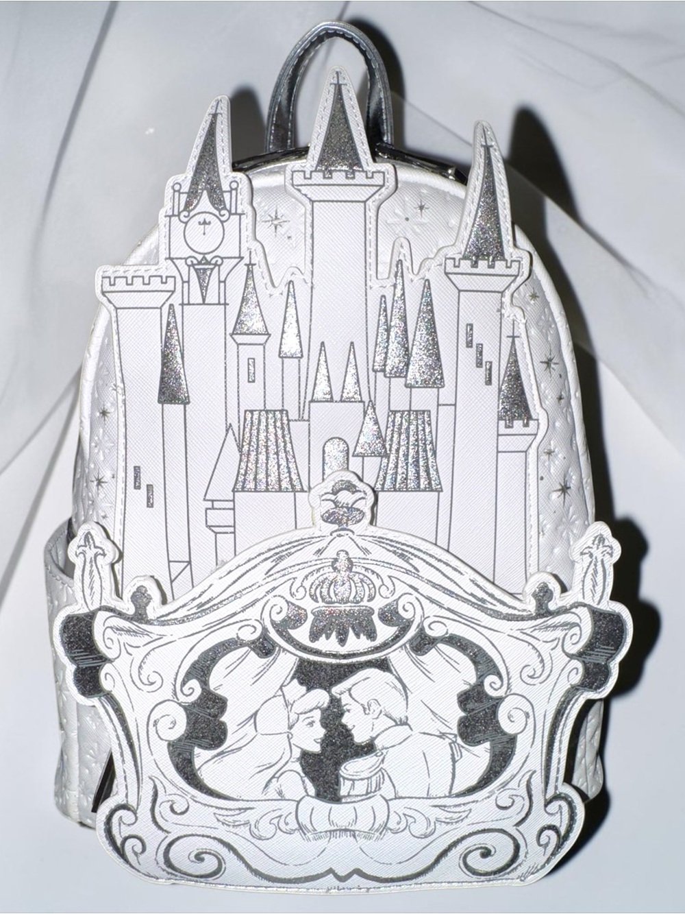 Loungefly Disney Happily Ever After. Castle Mini Backpack